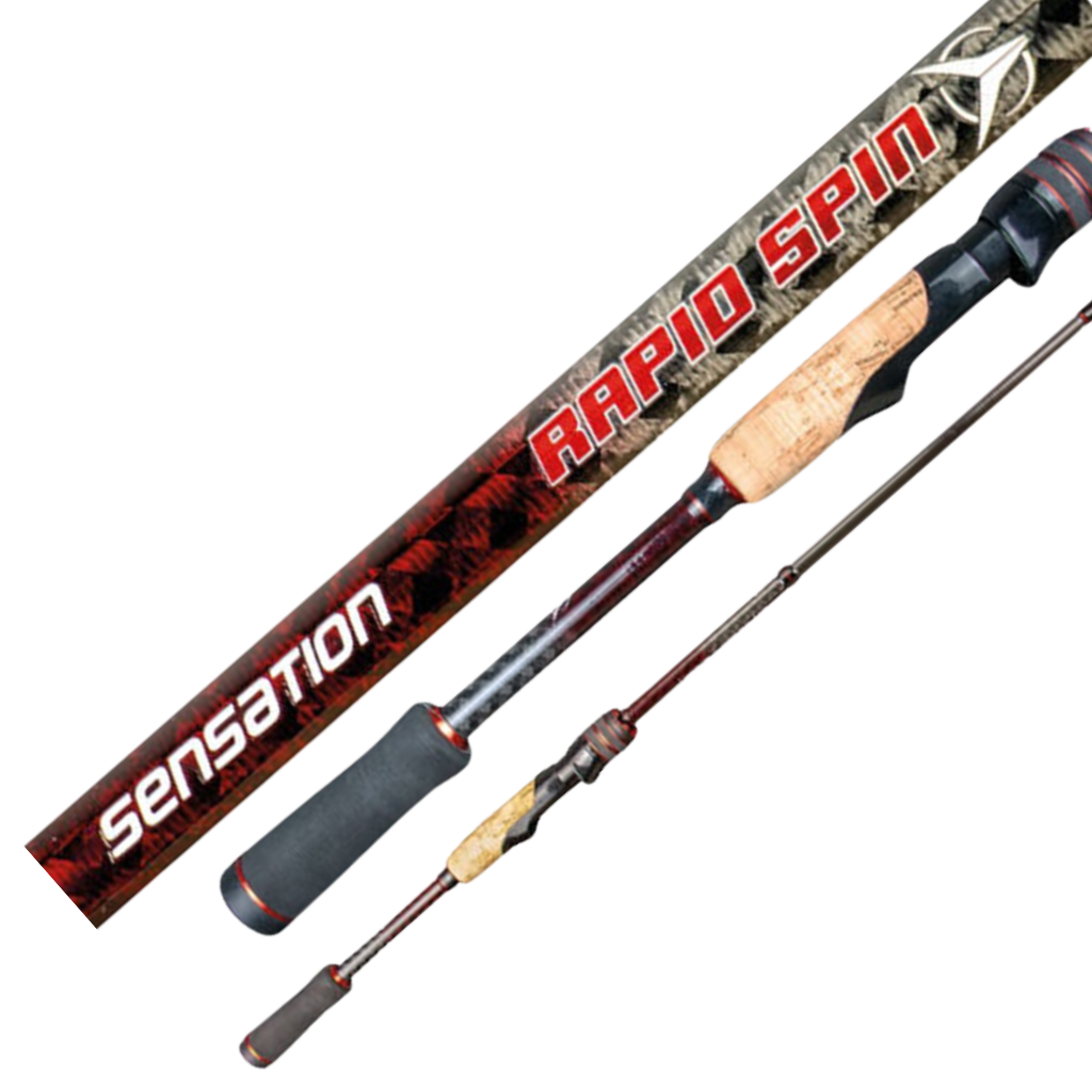 Sensation Rapid Spin 7ft 2pc Spinning Rod