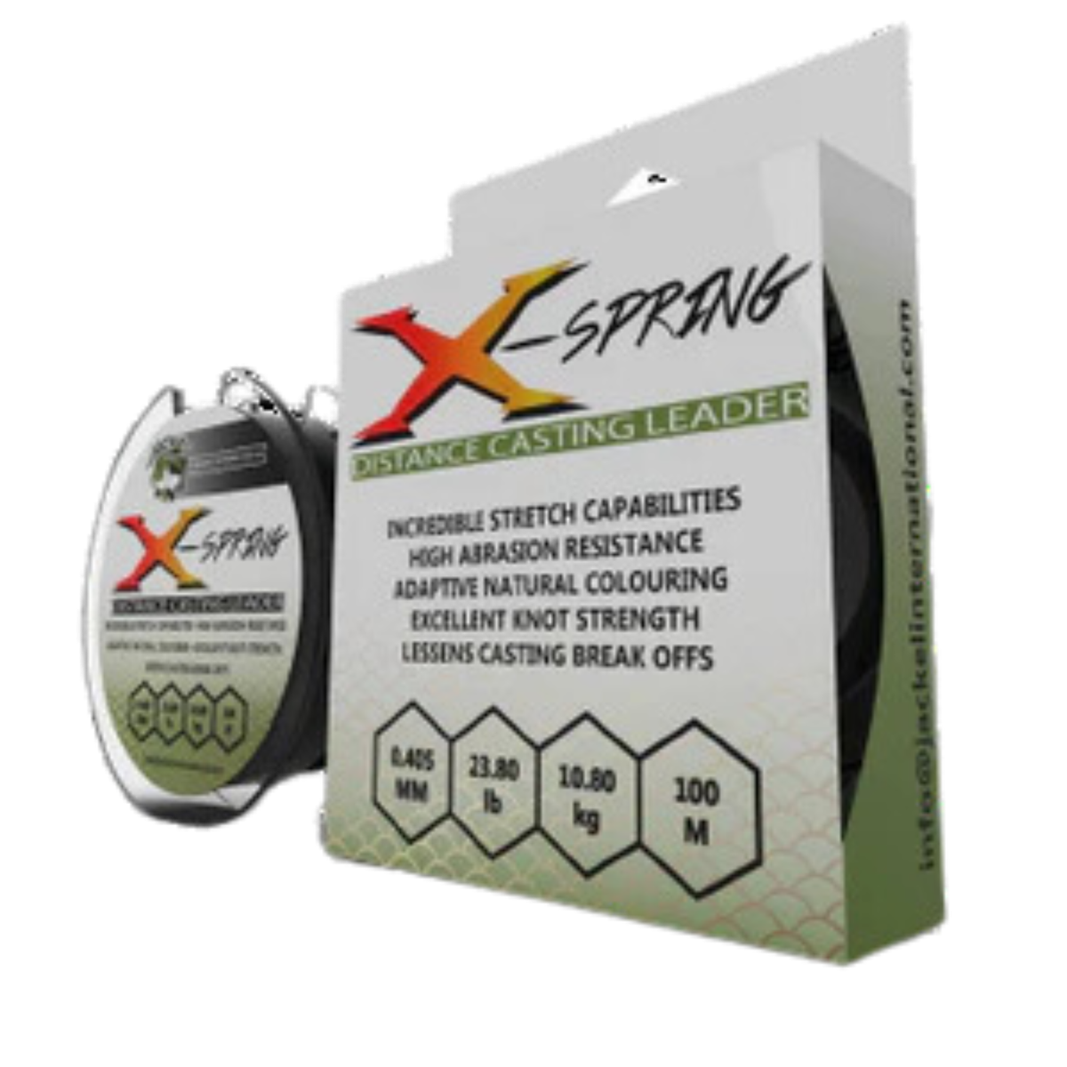 Jackel X-Spring Distance Casting Leader 100m