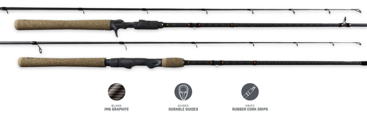 Sensation Casting Rod Axis Bass 7FT MH 2pc