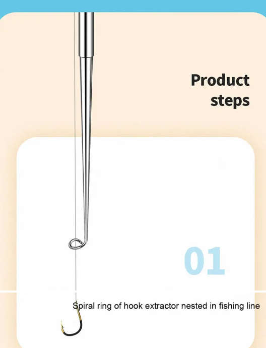 Fish On Stainless Steel Fishing Hook Remover Tool Stainless Steel