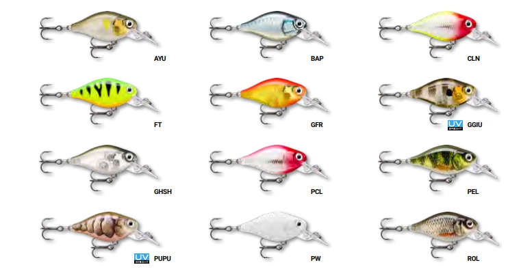 Rapala Finesse X-Light Crank Mid Runner 4G