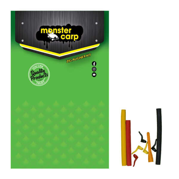 Monster Carp  Zig Aligner Kit (Multi Colours)
