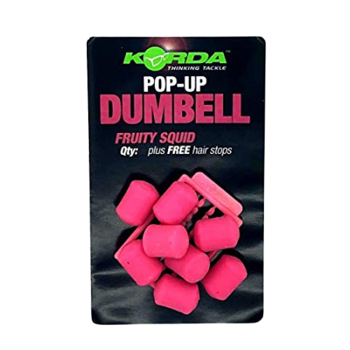Korda Pop-Up Dumbells - FRUITY SQUID / 8mm