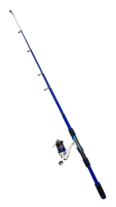 Outcast 2.4m Telescopic Fishing Rod & Reel Bundle