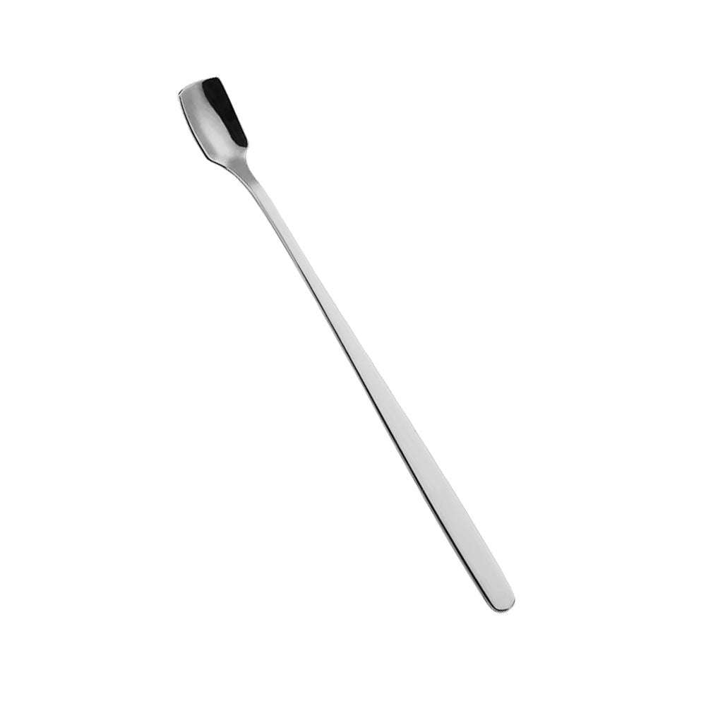 Silver Longer Handle Stirring Spoon