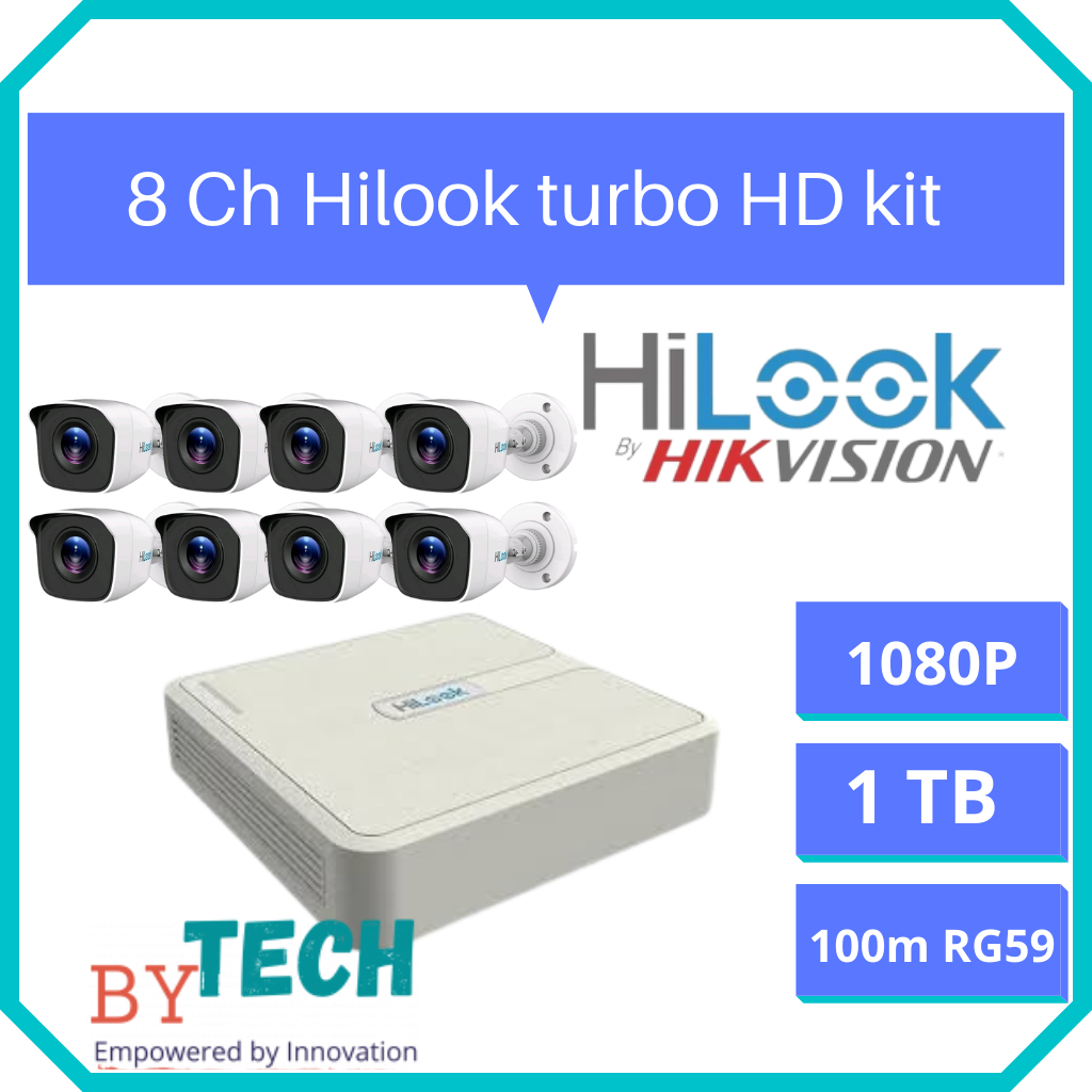 8 channel HiLook by Hikvision Turbo HD kit - 20M Night vision-cctv,cctv,cctv cctv,cctv