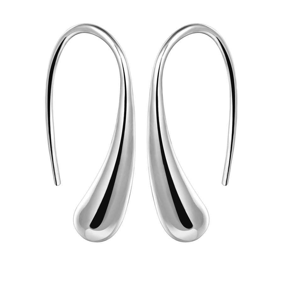 925 Sterling silver filled Ladies waterdrop design earrings