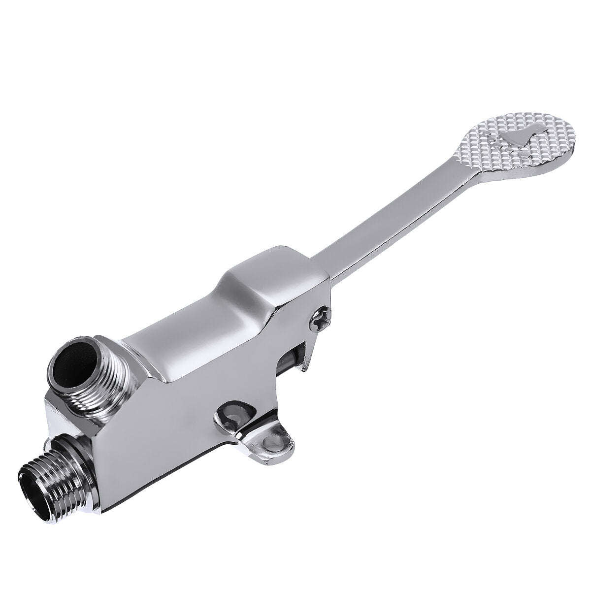 Switch Control By Floor Foot Pedal Valve Copper Bathroom Basin Faucet