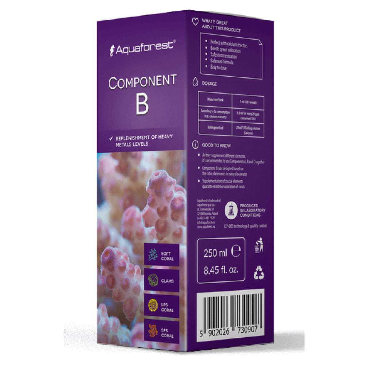 AquaForest Component B 250ml  2L