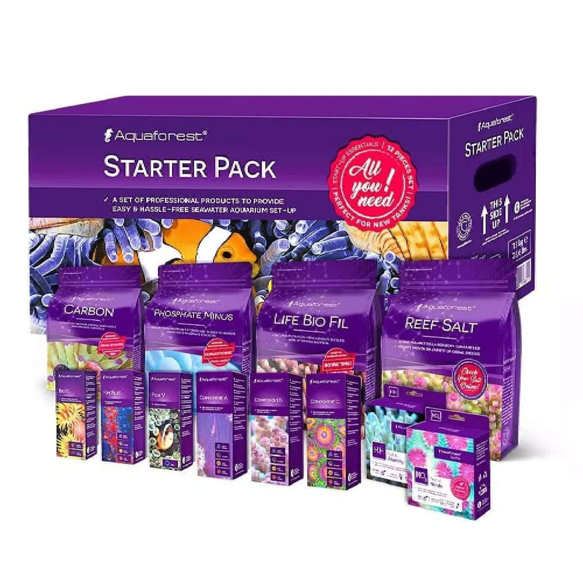 AquaForest Marine Aquarium Starter Kit