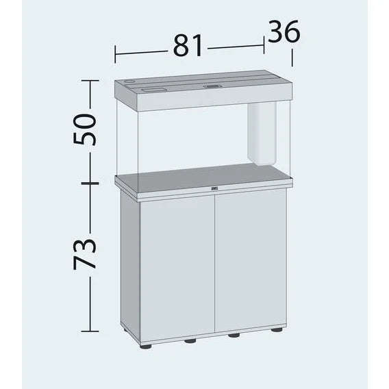Black Juwel Rio 125 Aquarium and Cabinet Combo