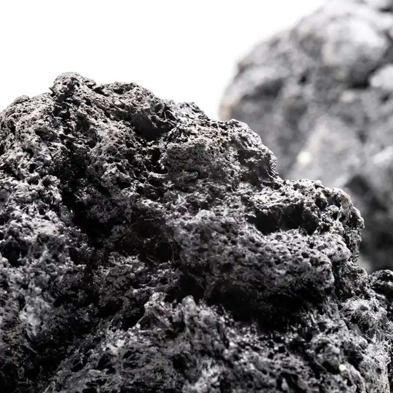 Black Volcanic Rock  Per Kg