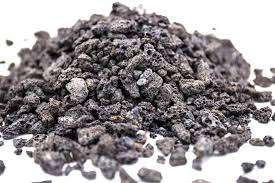 Black Volcanic Rock  Per Kg