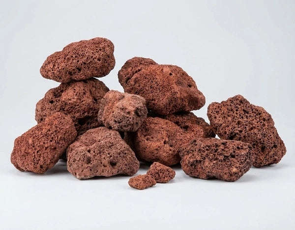 Red Volcanic Rock  Sold per kg