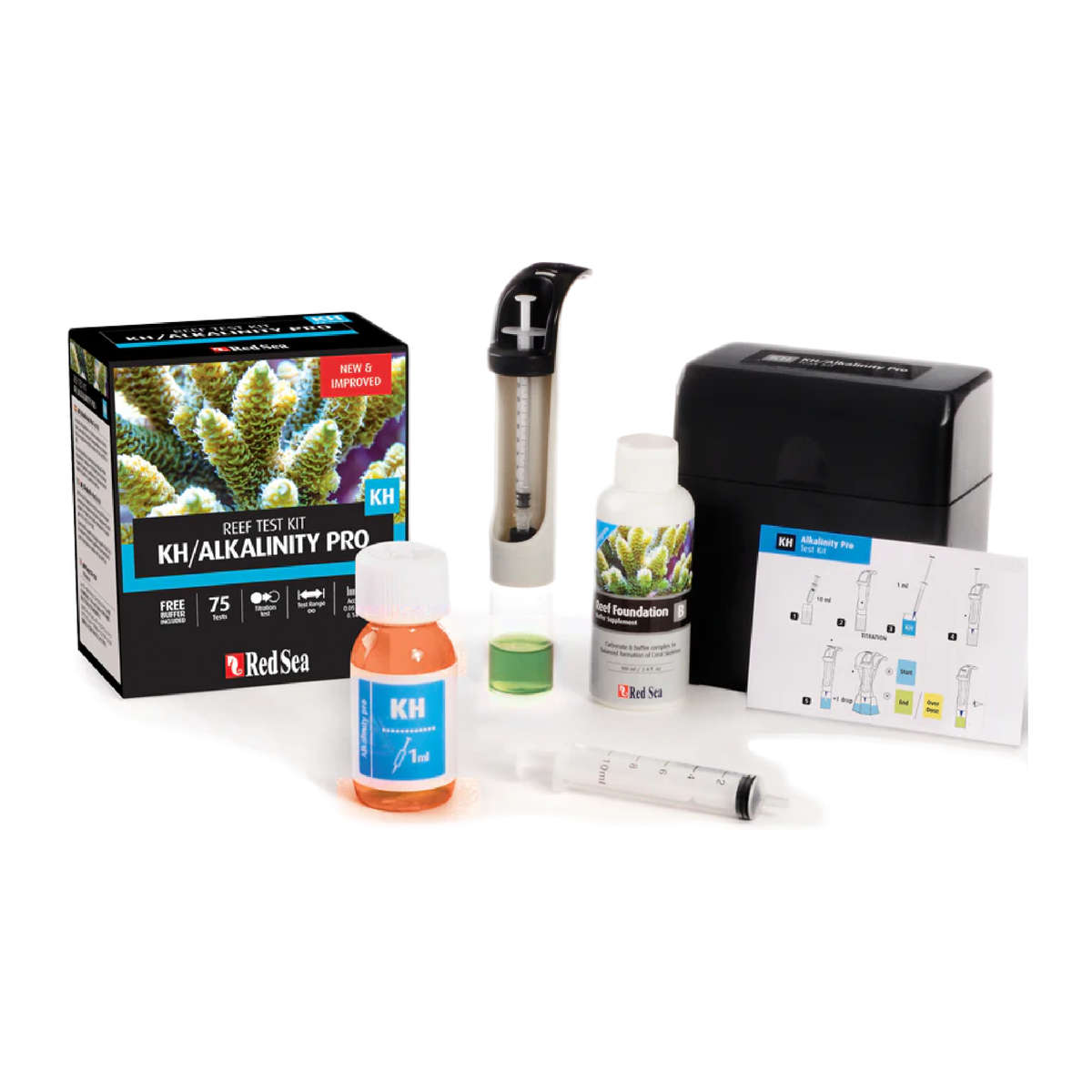 Red Sea Alkalinity Pro Test Kit
