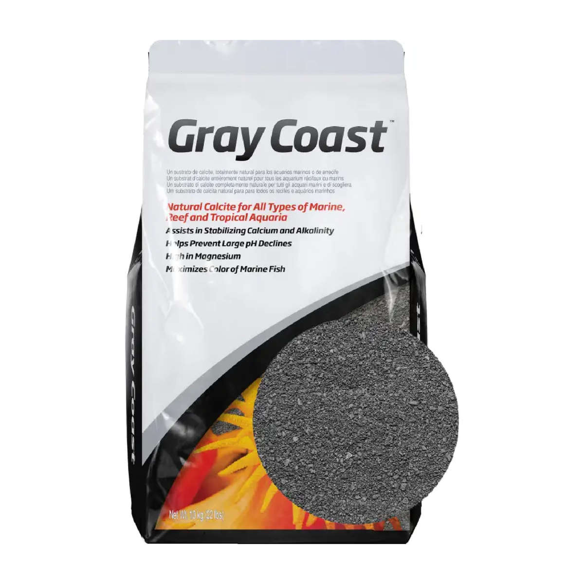 Seachem Gray Coast 3.5kg-10kg
