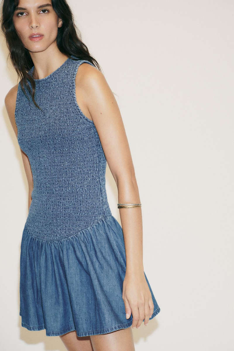 Indigo Dream Smock Dress