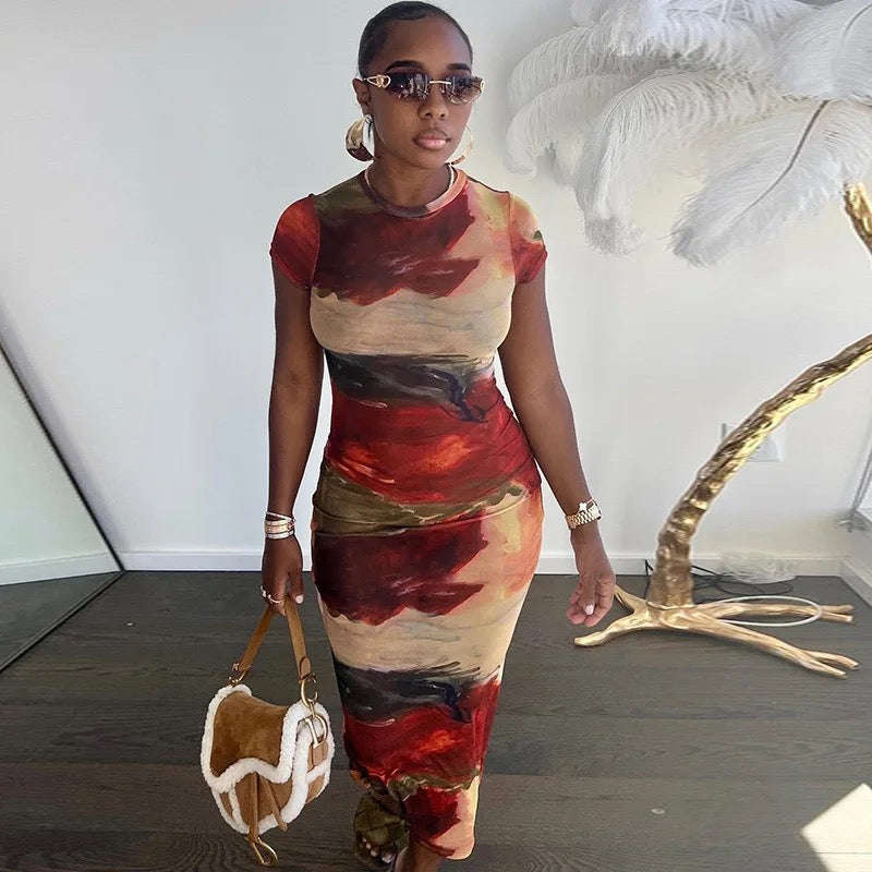 Marble Summer Dress