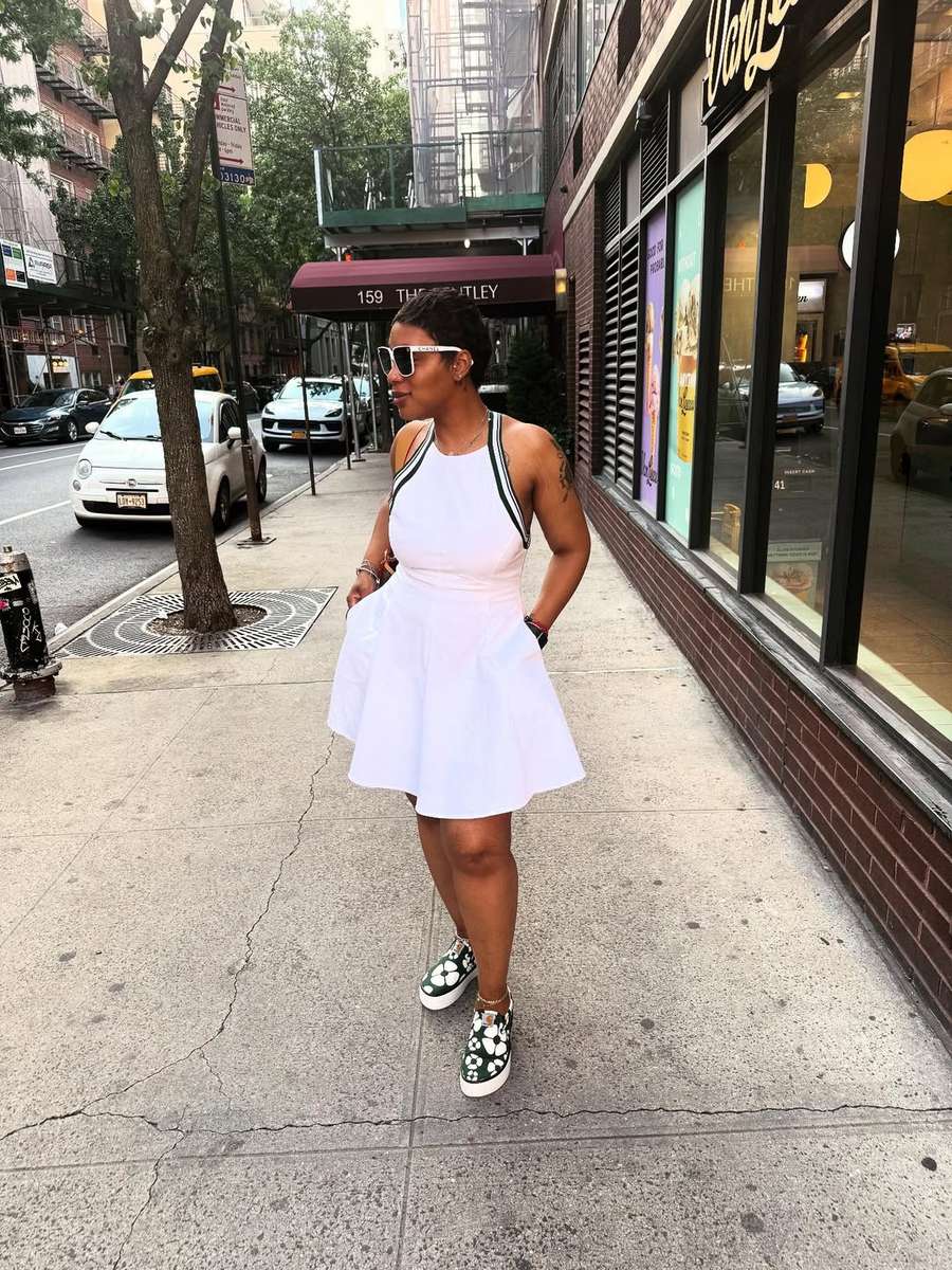 Court Babe Pleated Dress