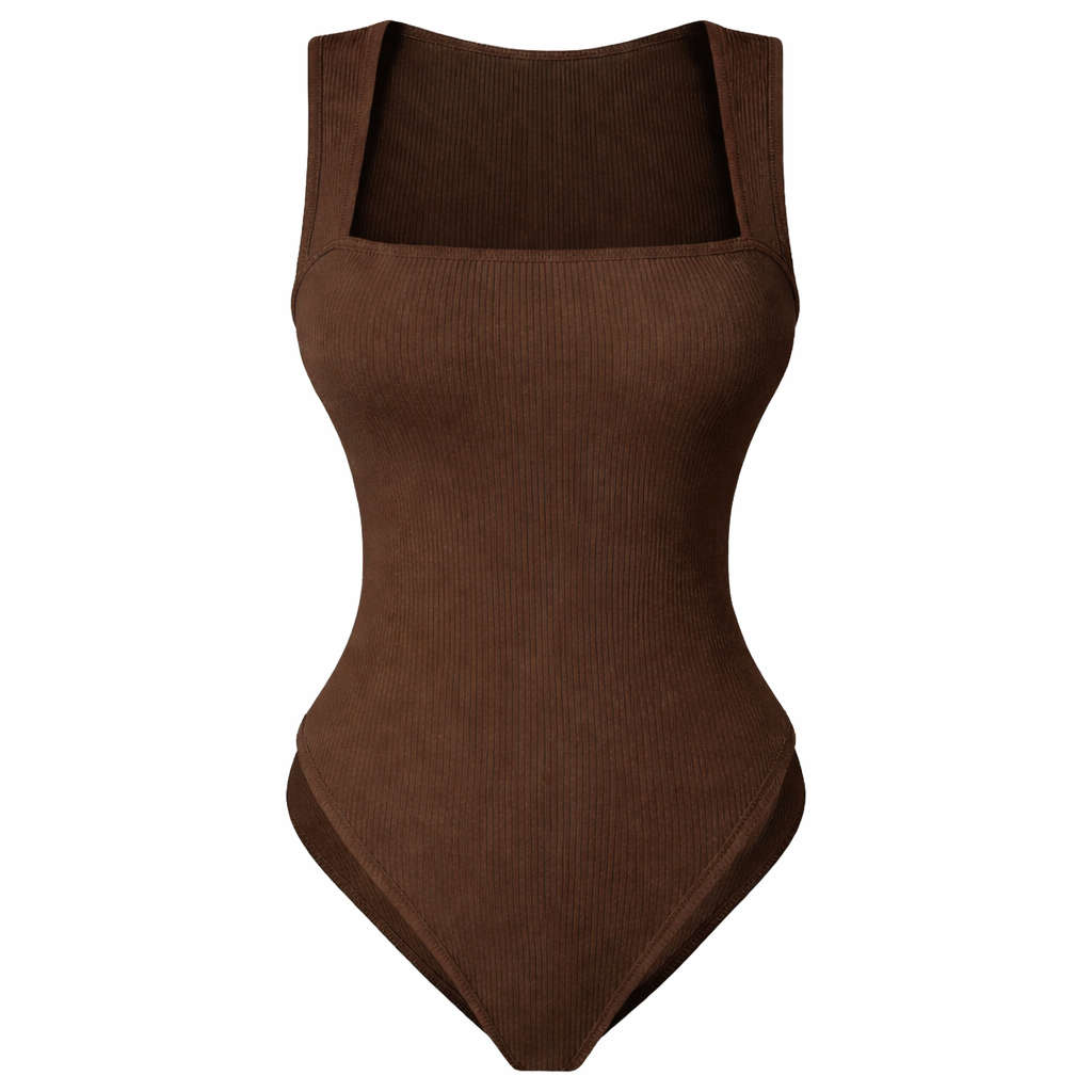 Round neck bodysuit