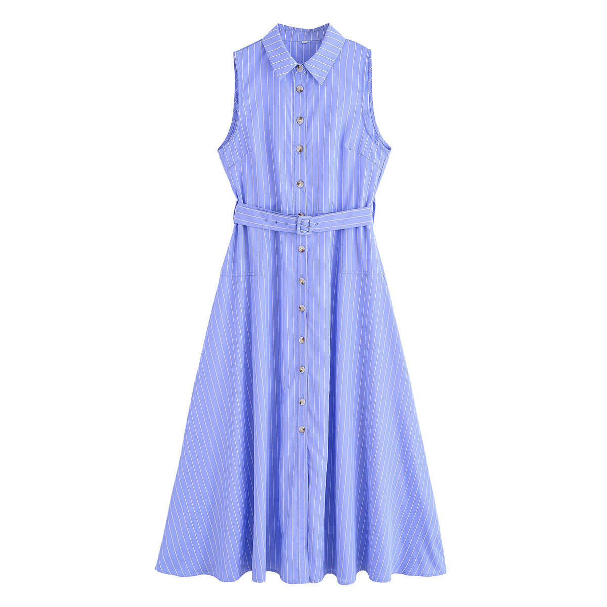 Riviera Belted Shirt Dress