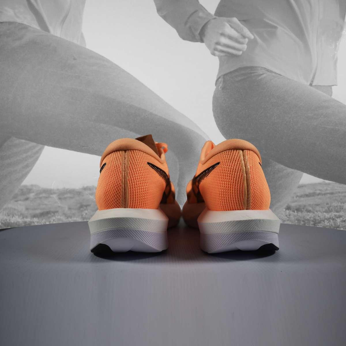 Asics Magic Speed 5 Unisex Road Racing Shoes  Orange Glow/Black