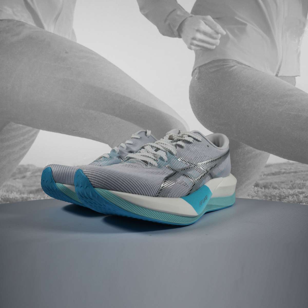 Asics Magic Speed 5 Unisex Road Racing Shoes  White/Pure Silver