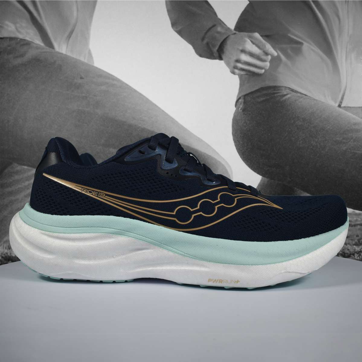 Saucony Ride 19 Road Womens Running Shoe