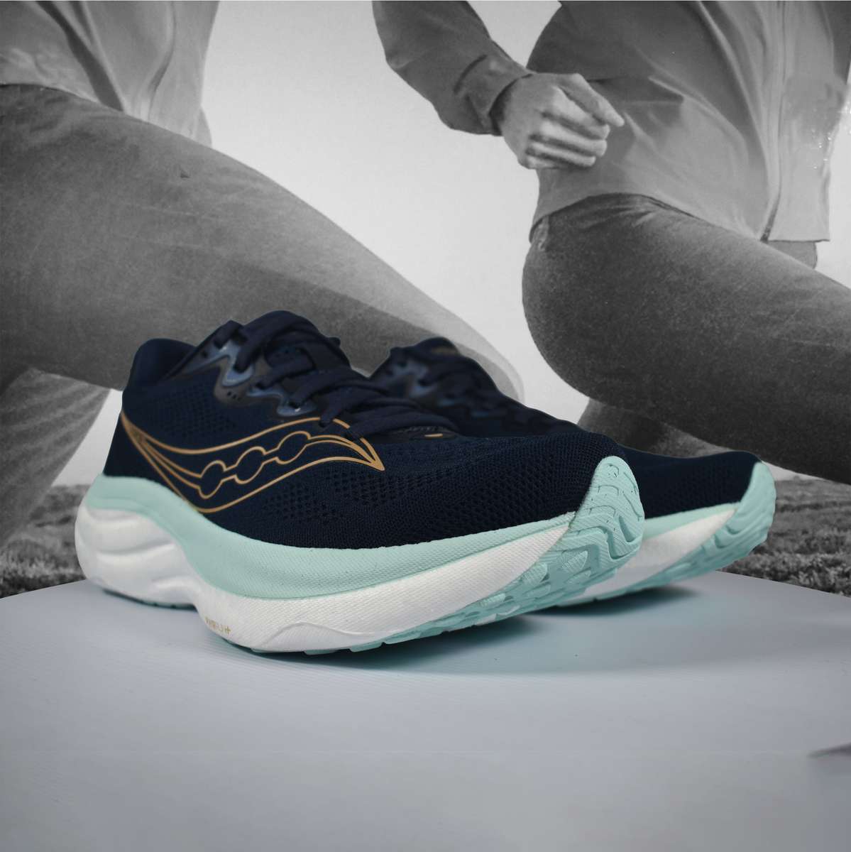 Saucony Ride 19 Road Womens Running Shoe