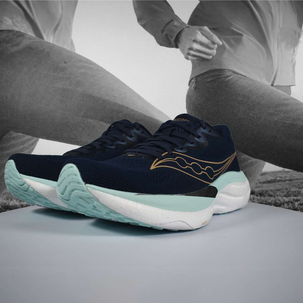 Saucony Ride 19 Road Womens Running Shoe