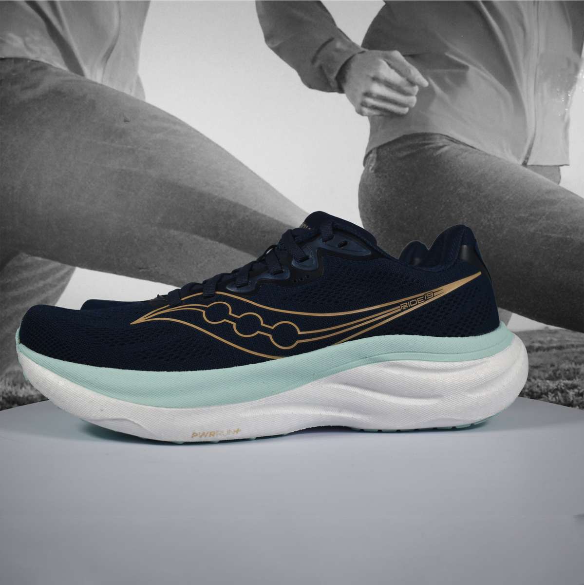 Saucony Ride 19 Road Womens Running Shoe