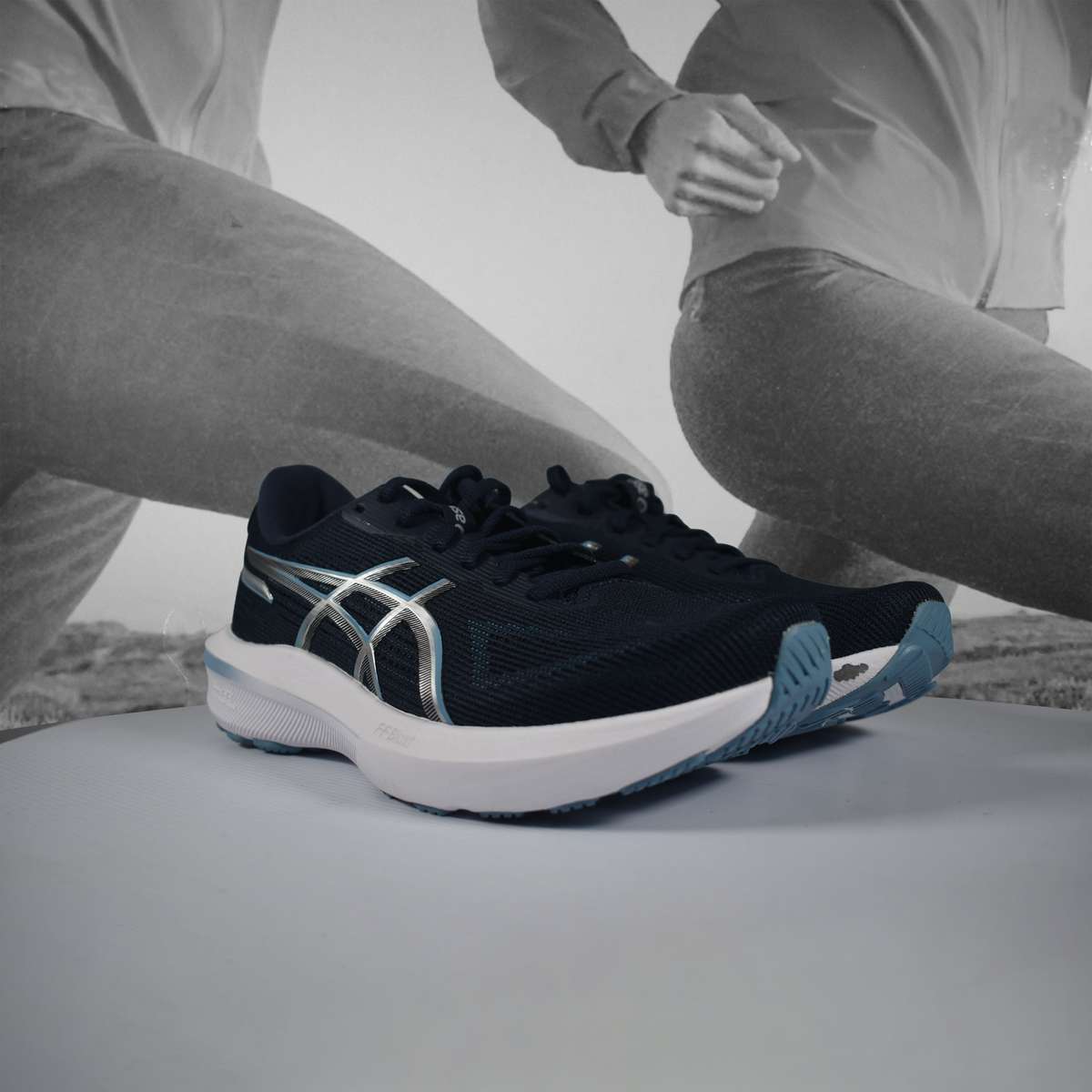 Asics GT-1000 14 Womens Running Shoes  Black/White
