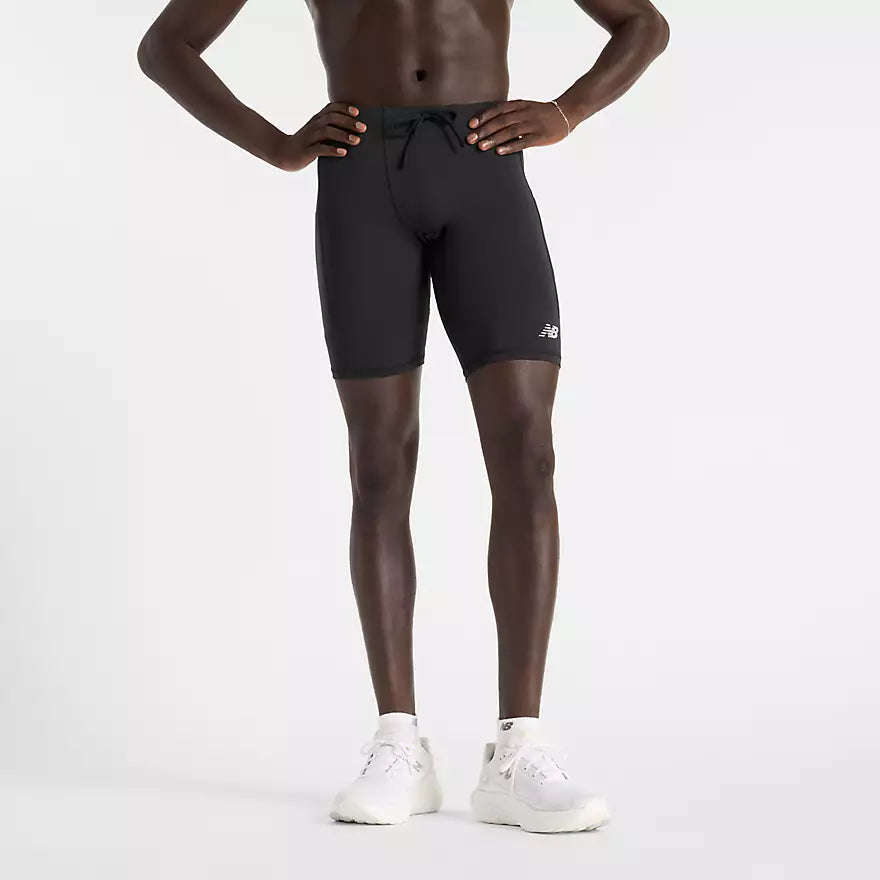 New Balance Men's RC Pocket Half Tight 9"  Black