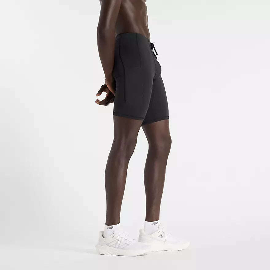 New Balance Men's RC Pocket Half Tight 9"  Black