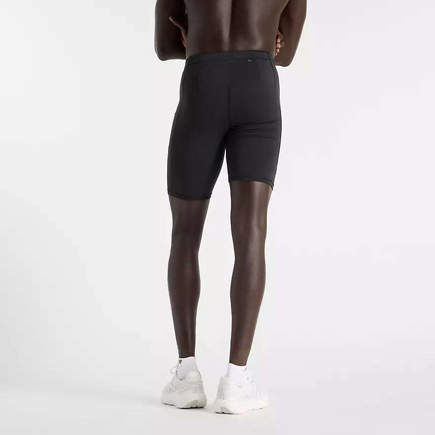 New Balance Men's RC Pocket Half Tight 9"  Black