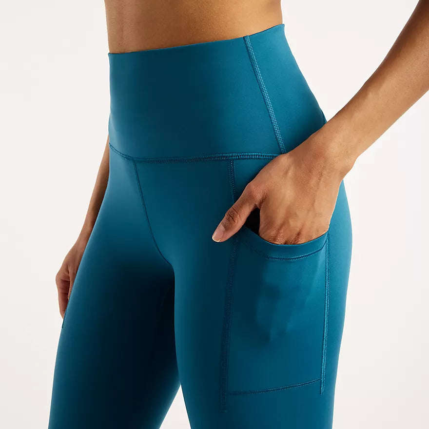 New Balance Womens RC Pocket Legging 25"  Blue