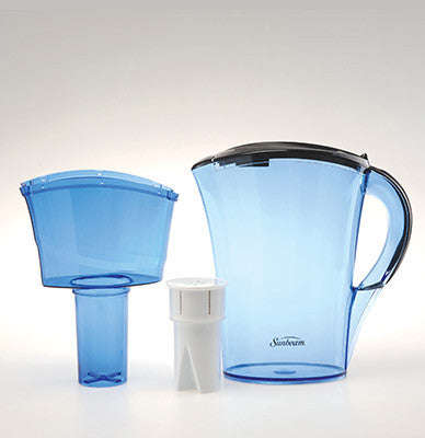 Sunbeam 2L Water Filtration Jug + 3 FREE Filters