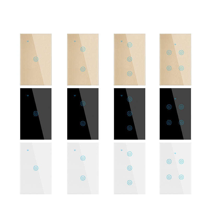 Gang light wall switch (1/2/3/4 gang)