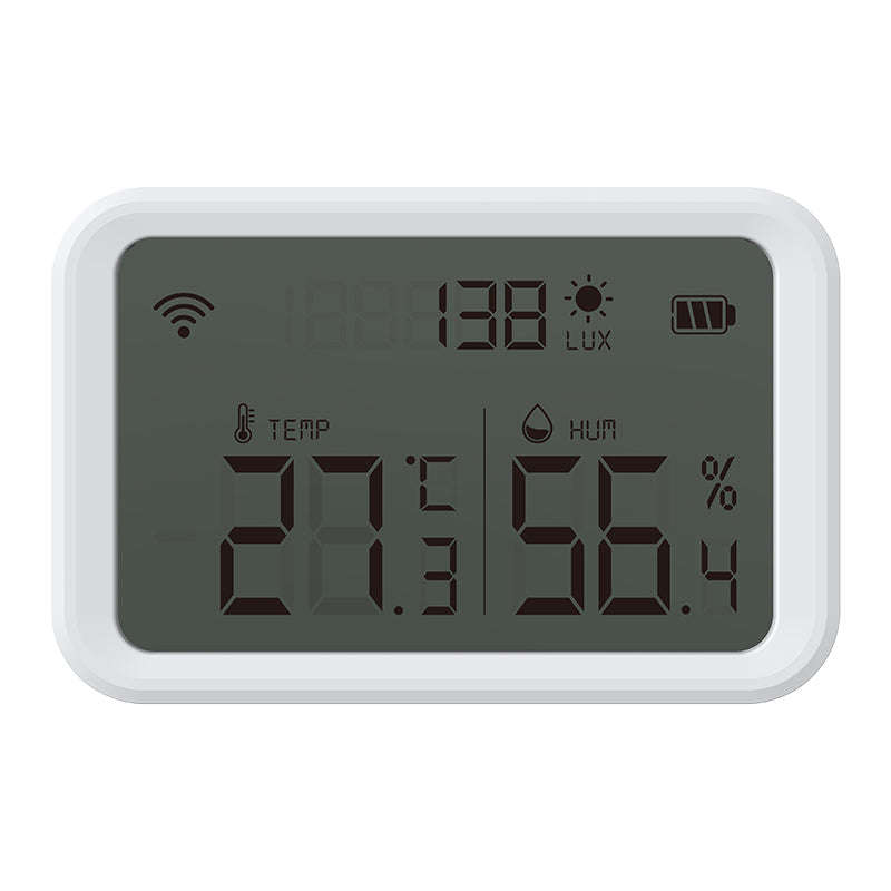 Temperature Humidity Brightness Sensor with LCD