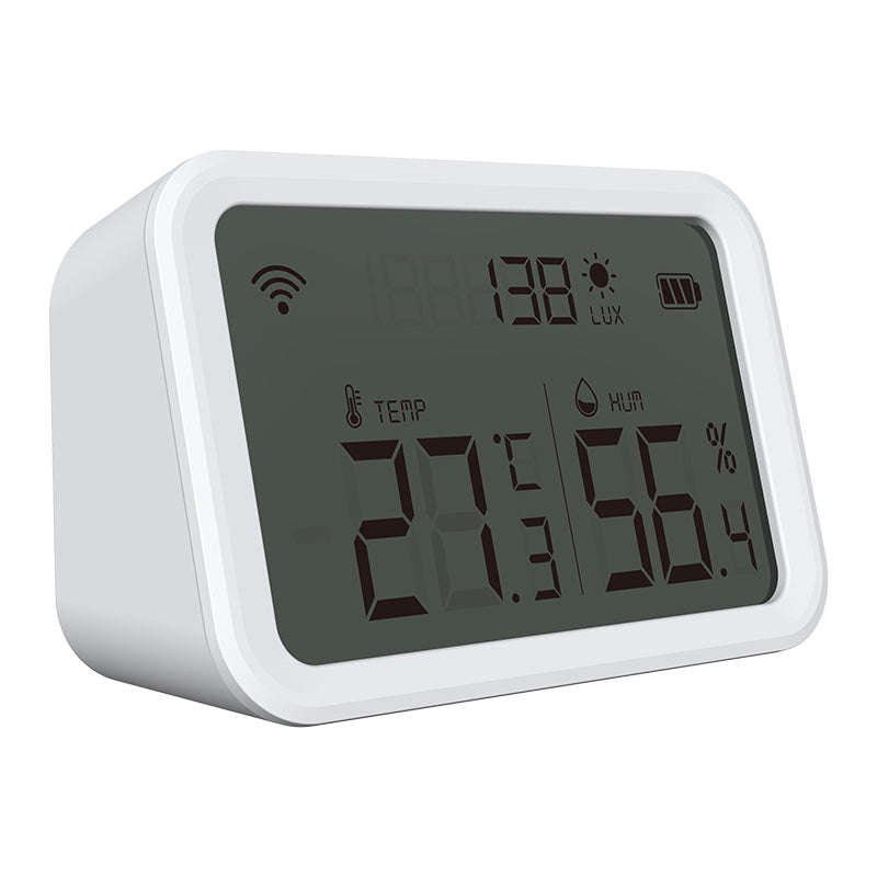 Temperature Humidity Brightness Sensor with LCD