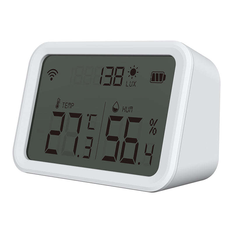 Temperature Humidity Brightness Sensor with LCD