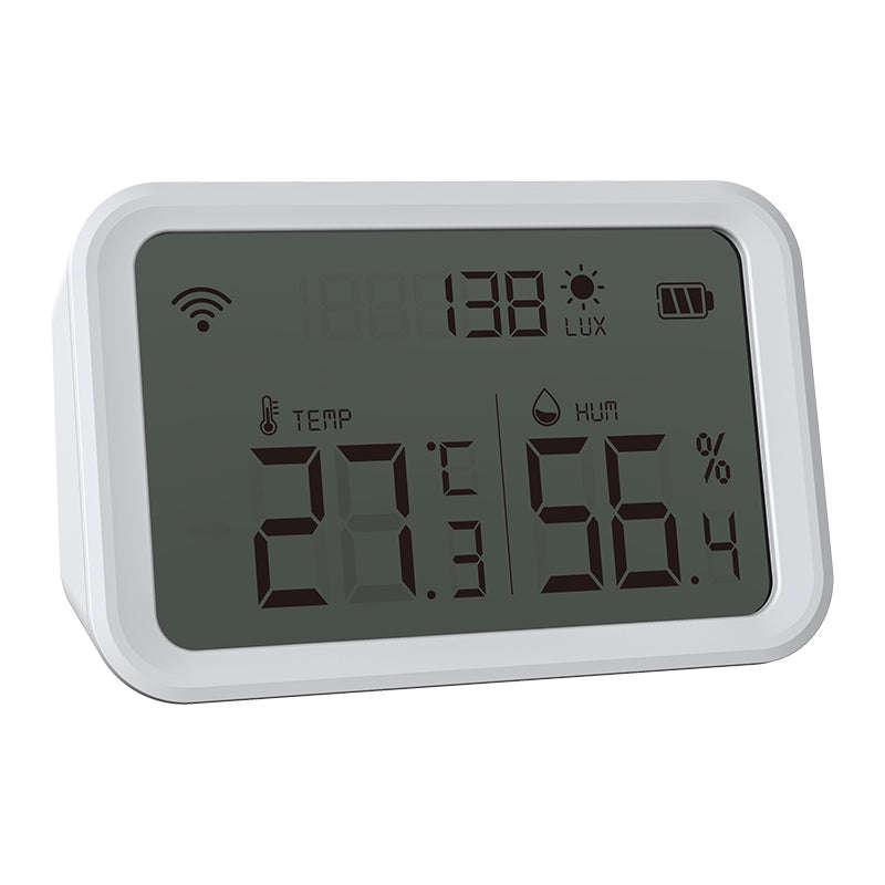 Temperature Humidity Brightness Sensor with LCD