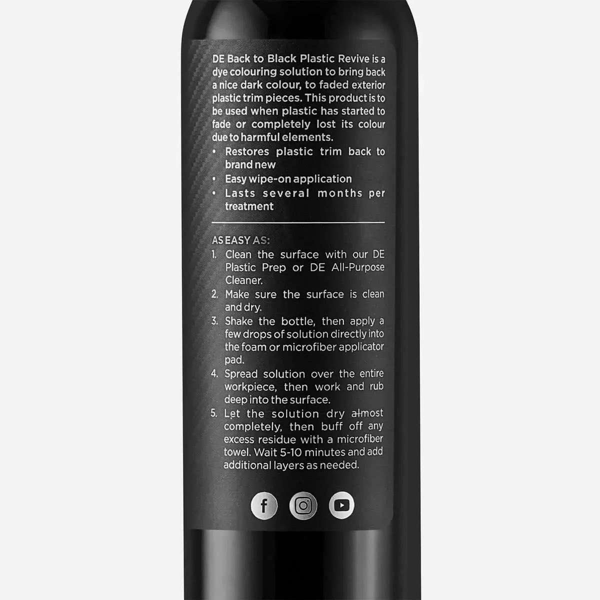 Detail Ease Back To Black - Plastic Revive