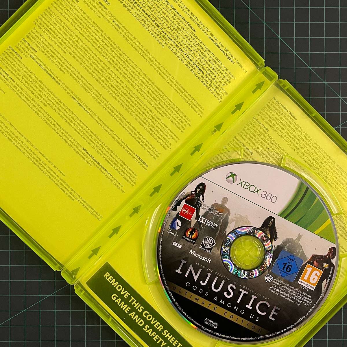 Injustice Gods Among Us: Ultimate Edition | XBOX 360 | Used Game | No Manual