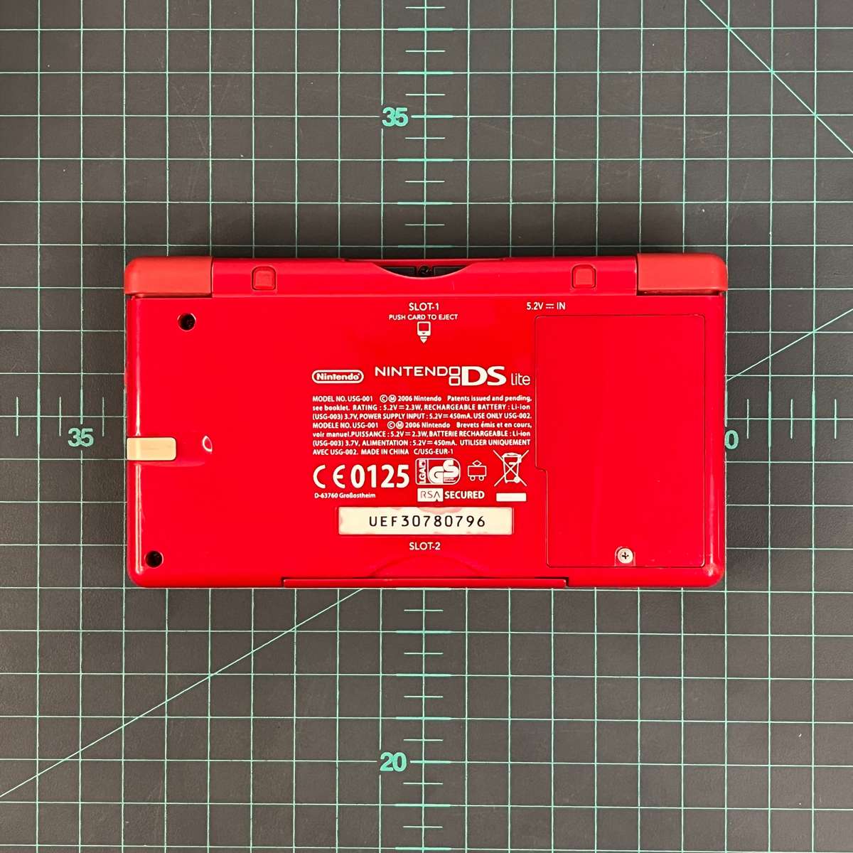 Nintendo DS Lite Bundle | Red | DS Lite | Handheld | Used Console