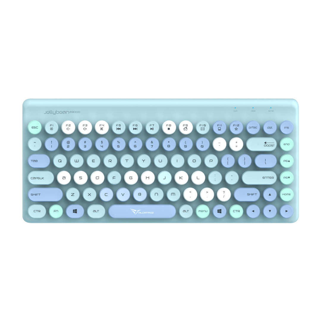 Alcatroz JellyBean A3000 Wireless and Bluetooth Combo - Aqua