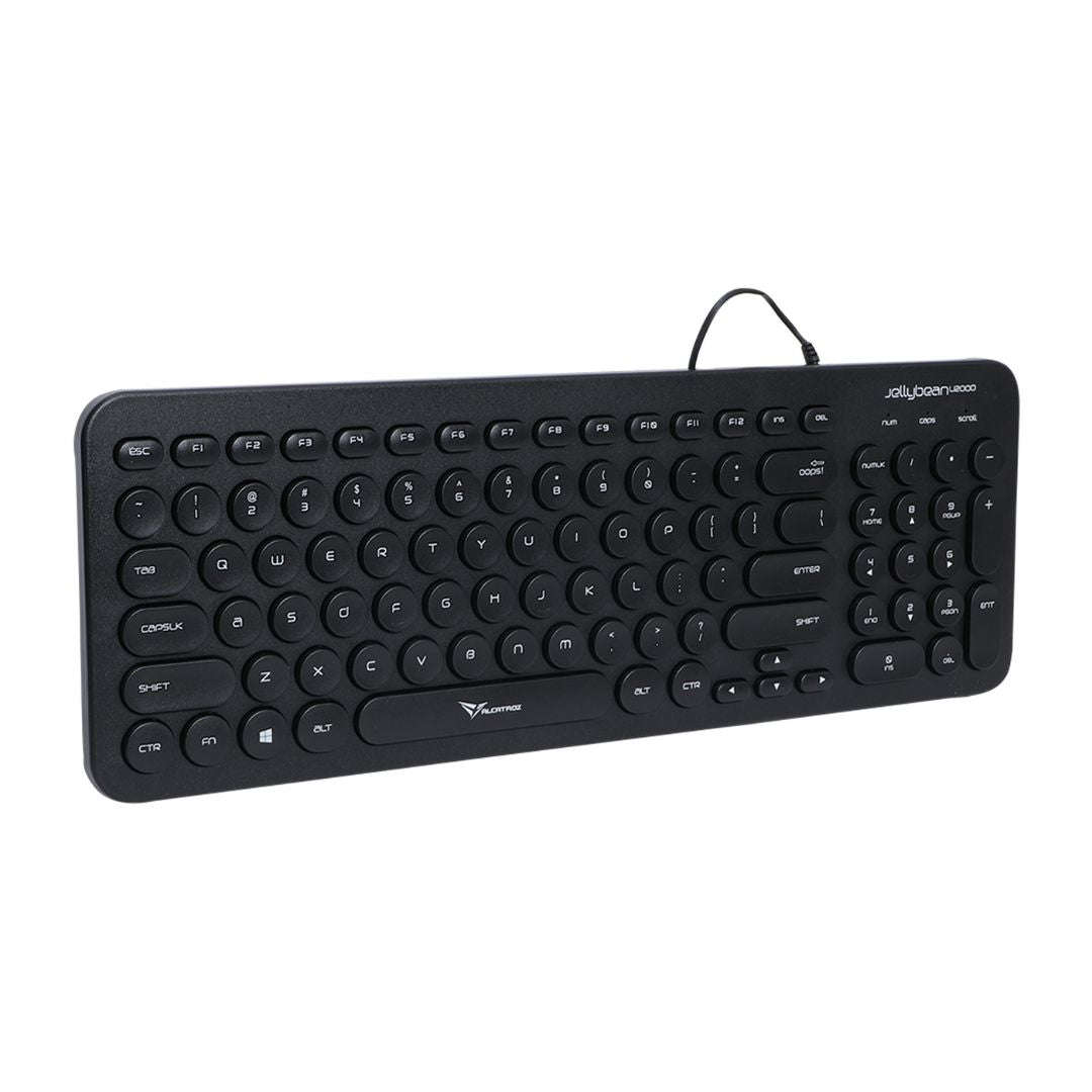 Alcatroz Jellybean U2000 Keyboard and Mouse - Black