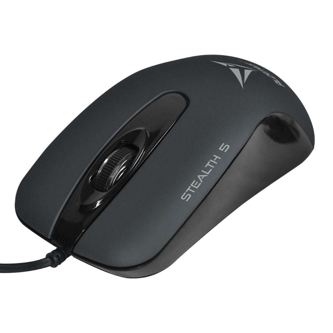 Alcatroz Stealth 5 USB Mouse - Grey