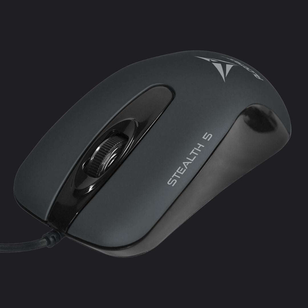 Alcatroz Stealth 5 USB Mouse - Grey