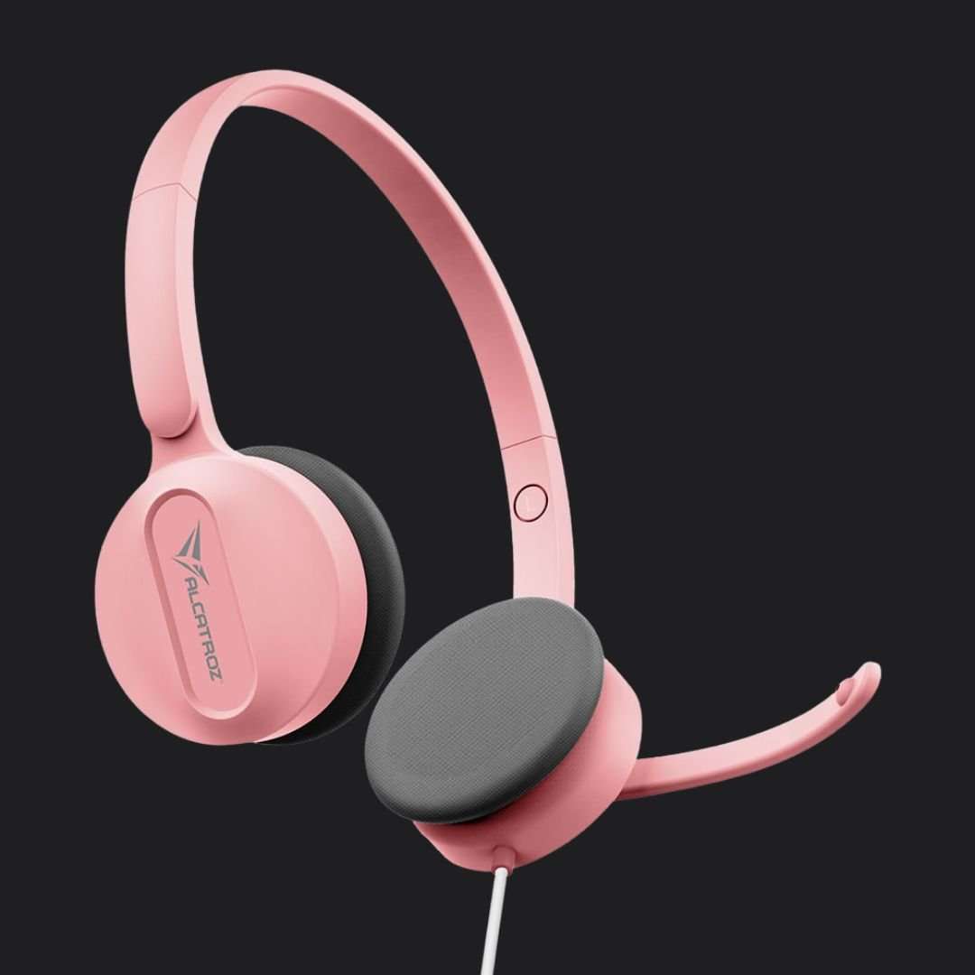 Alcatroz XP 3 3.5mm Headset with Mic - Pink